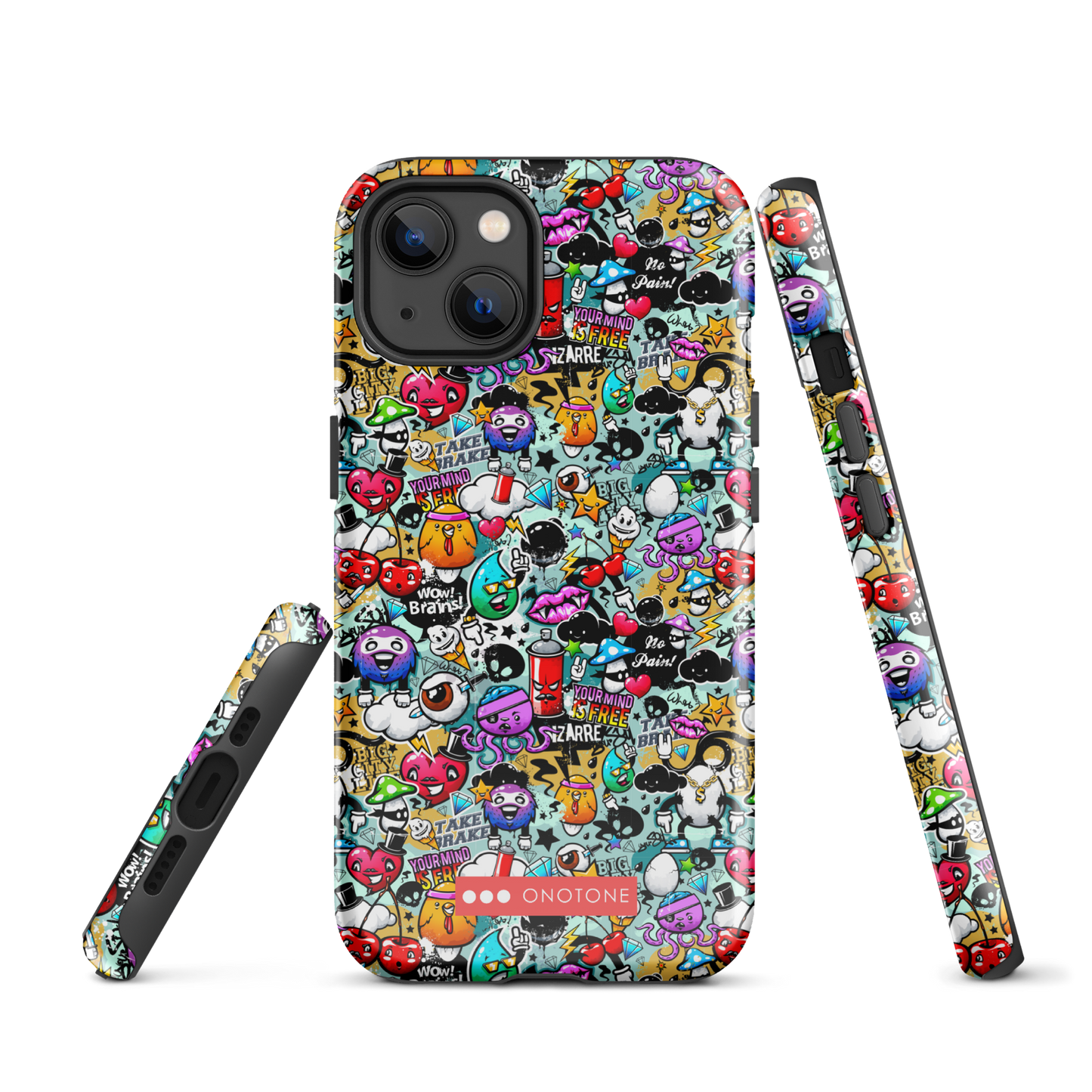 Dual Layer iPhone® Case with Street Art