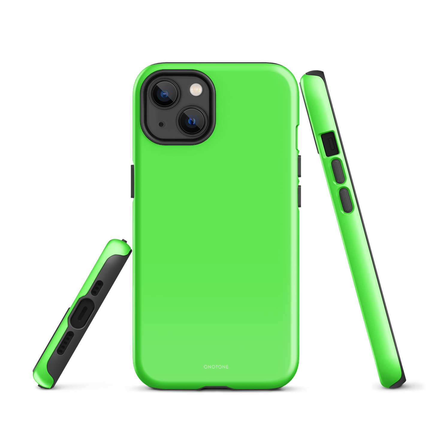 Neon Green iPhone Case - Pantone Green Gecko