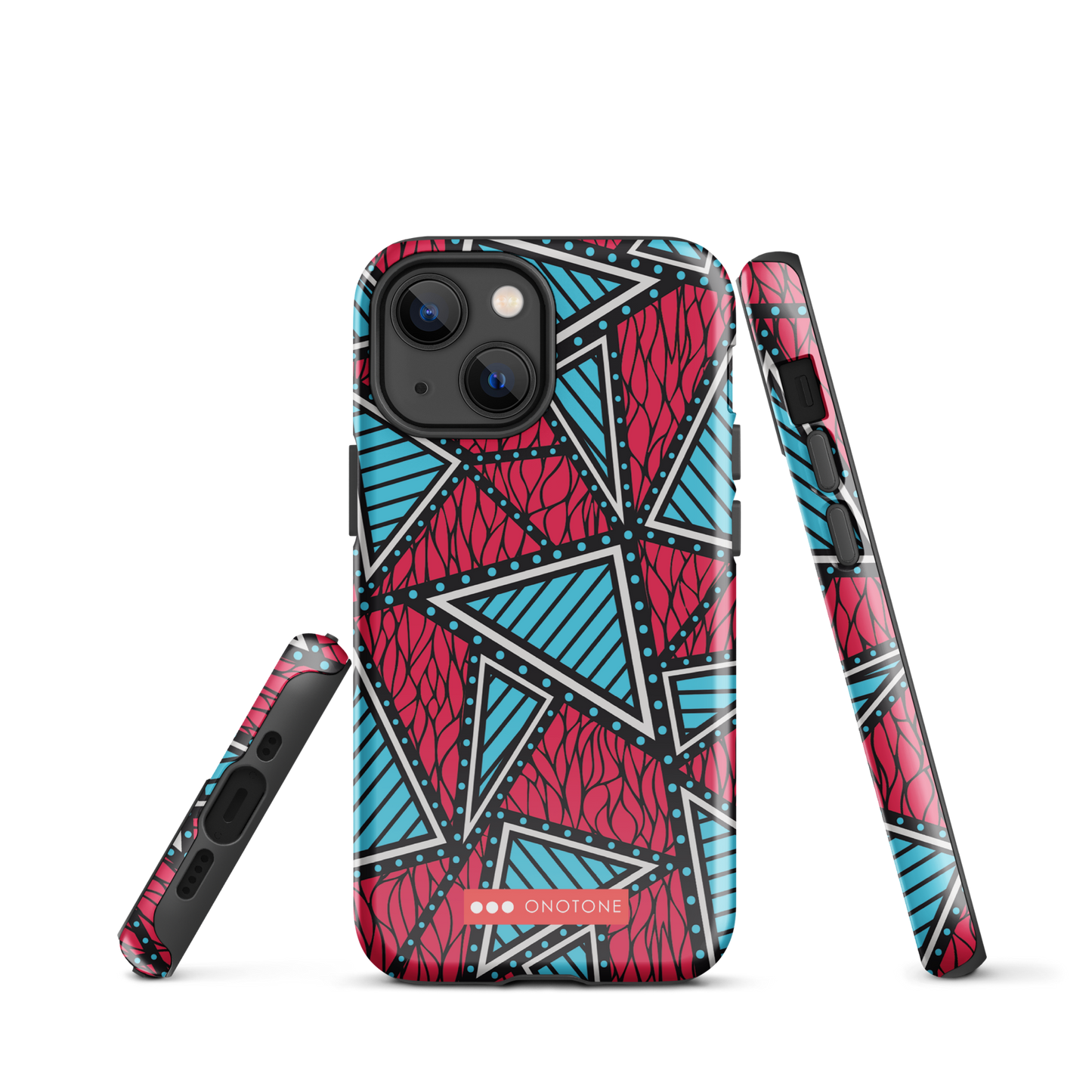 African fabric pattern iPhone® Case multi color