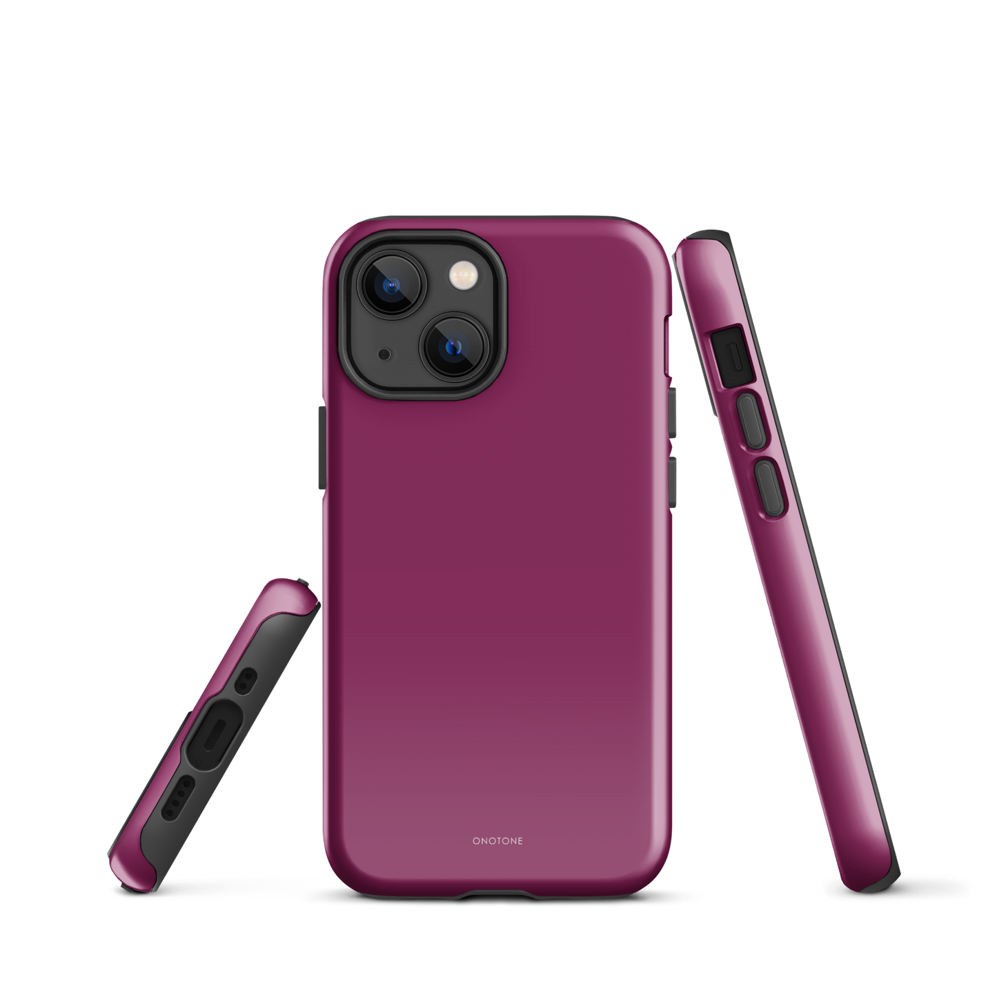 Solid Color purple iPhone® Case - Pantone® 235