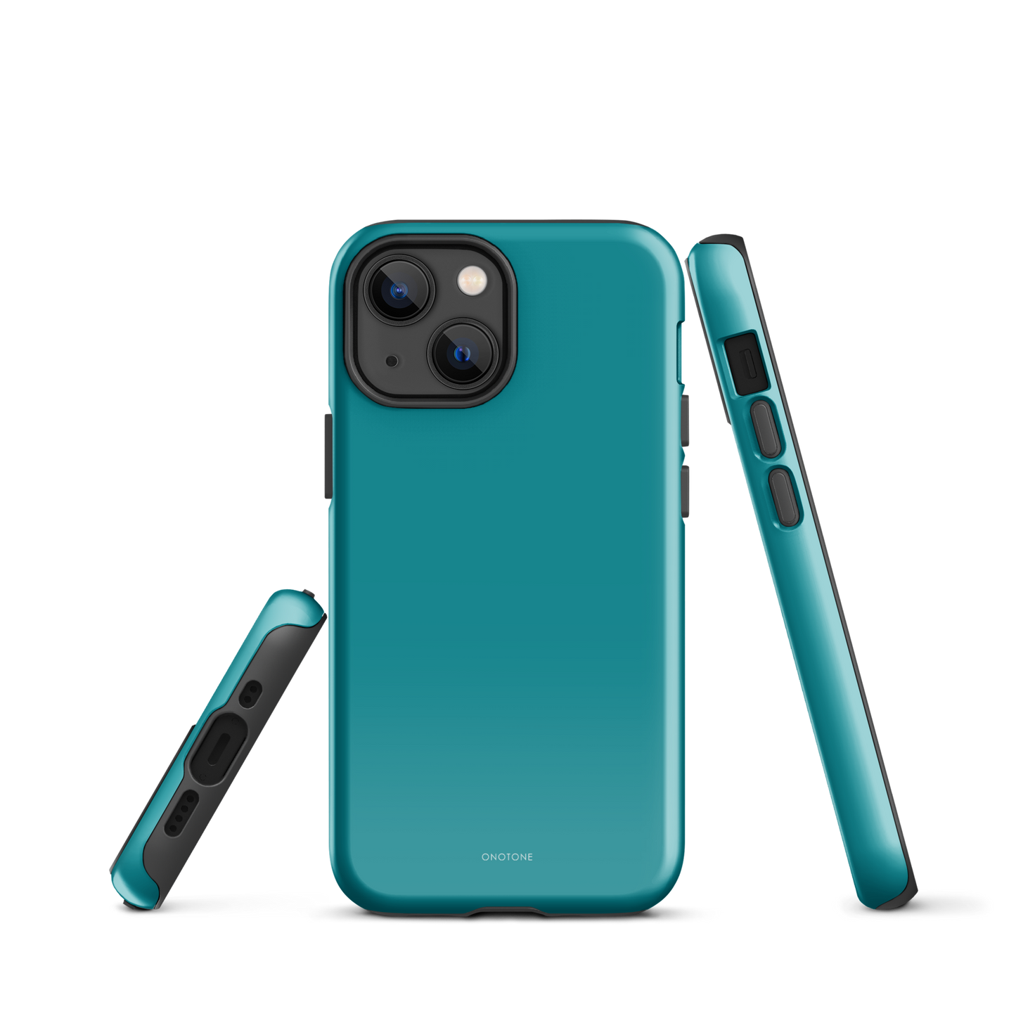 Solid Color teal iPhone® Case - Pantone® 321