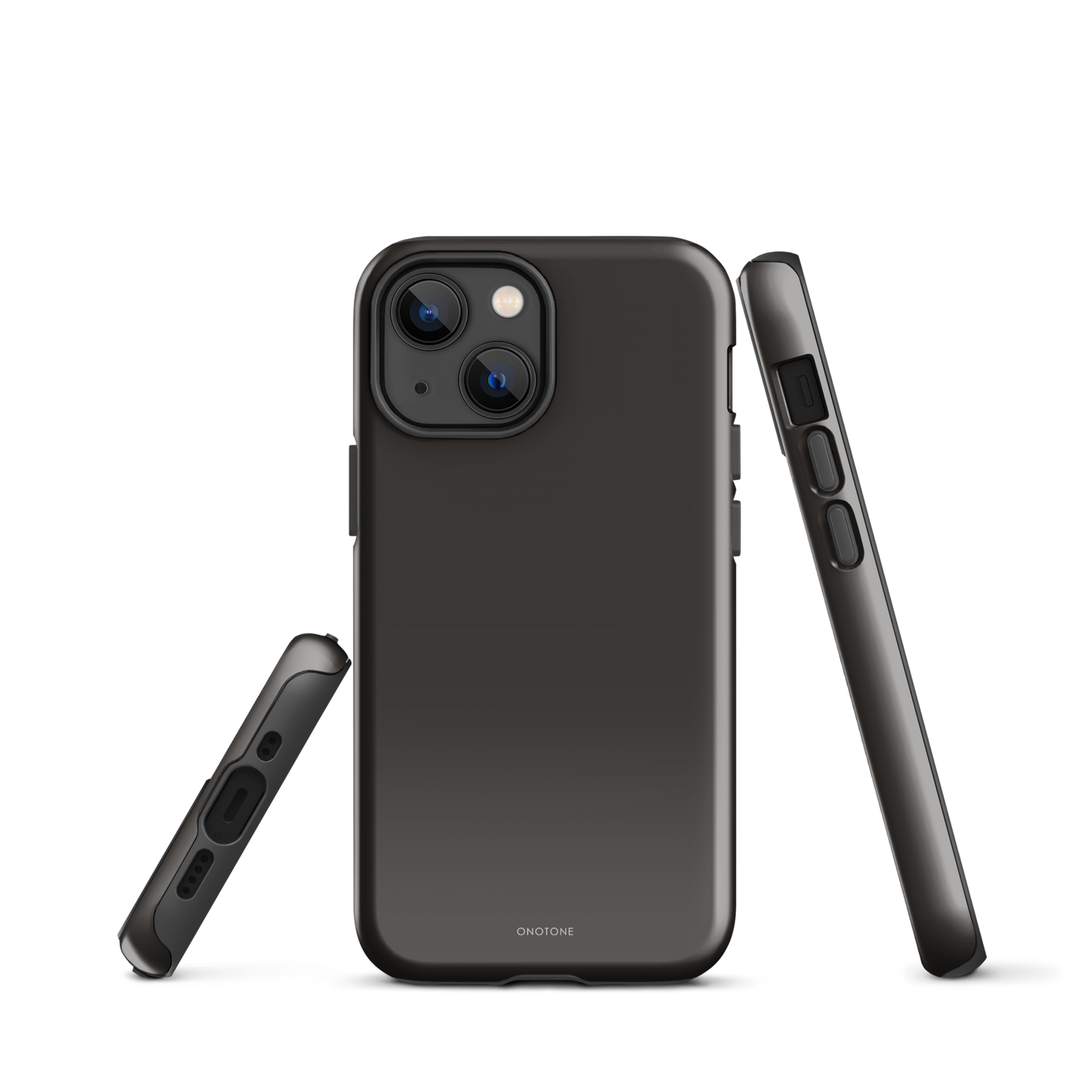 BLACK MINIMALIST IPHONE® CASE - PANTONE® BLACK