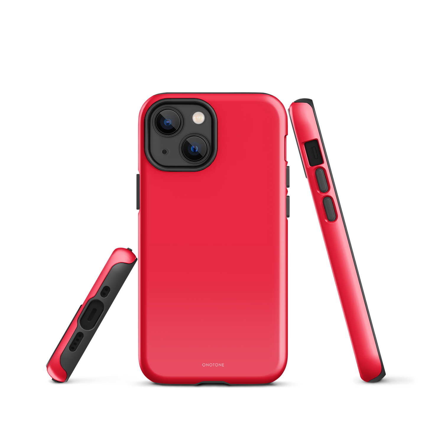 Neon Red iPhone Case