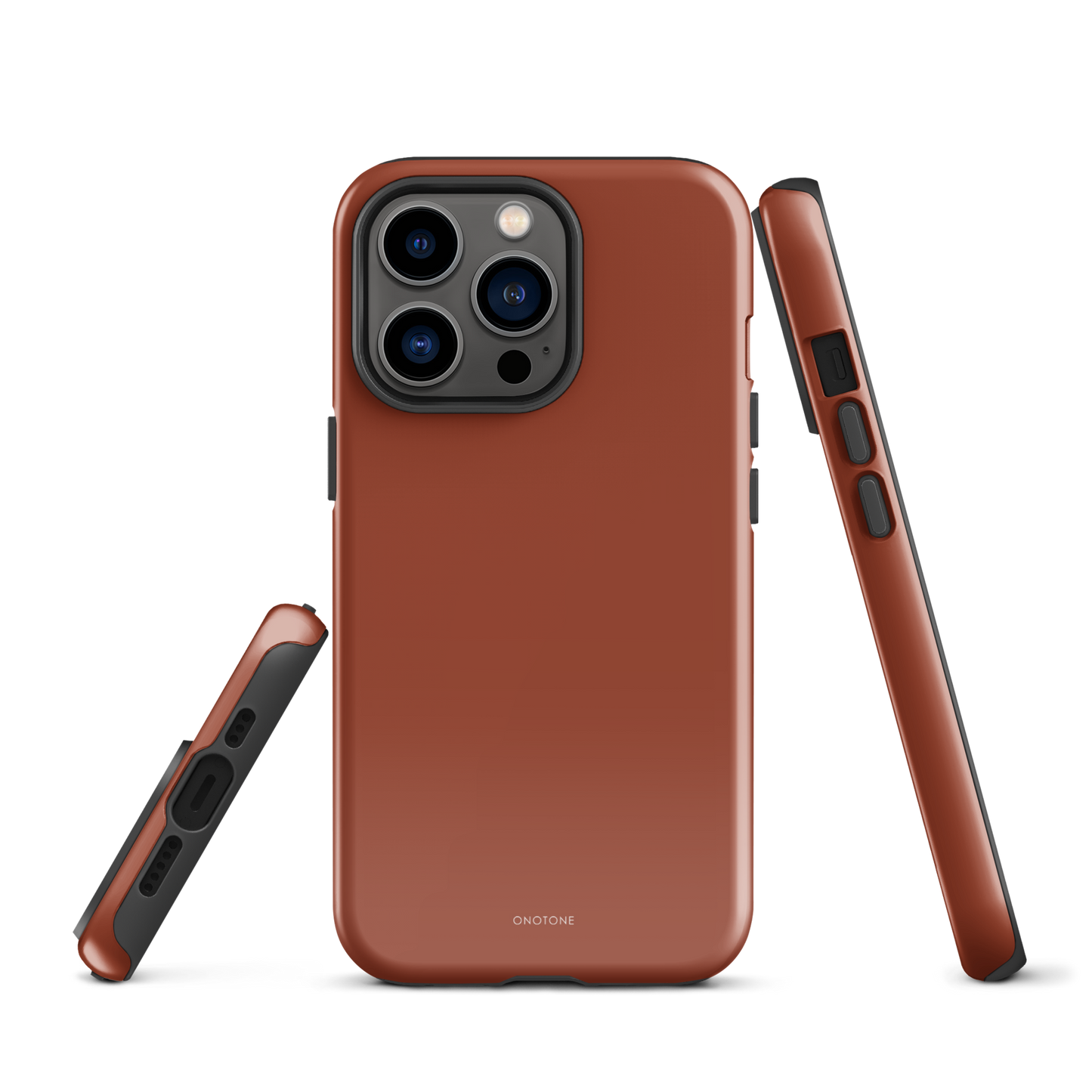 Solid Color brown iPhone® Case - Pantone® 174