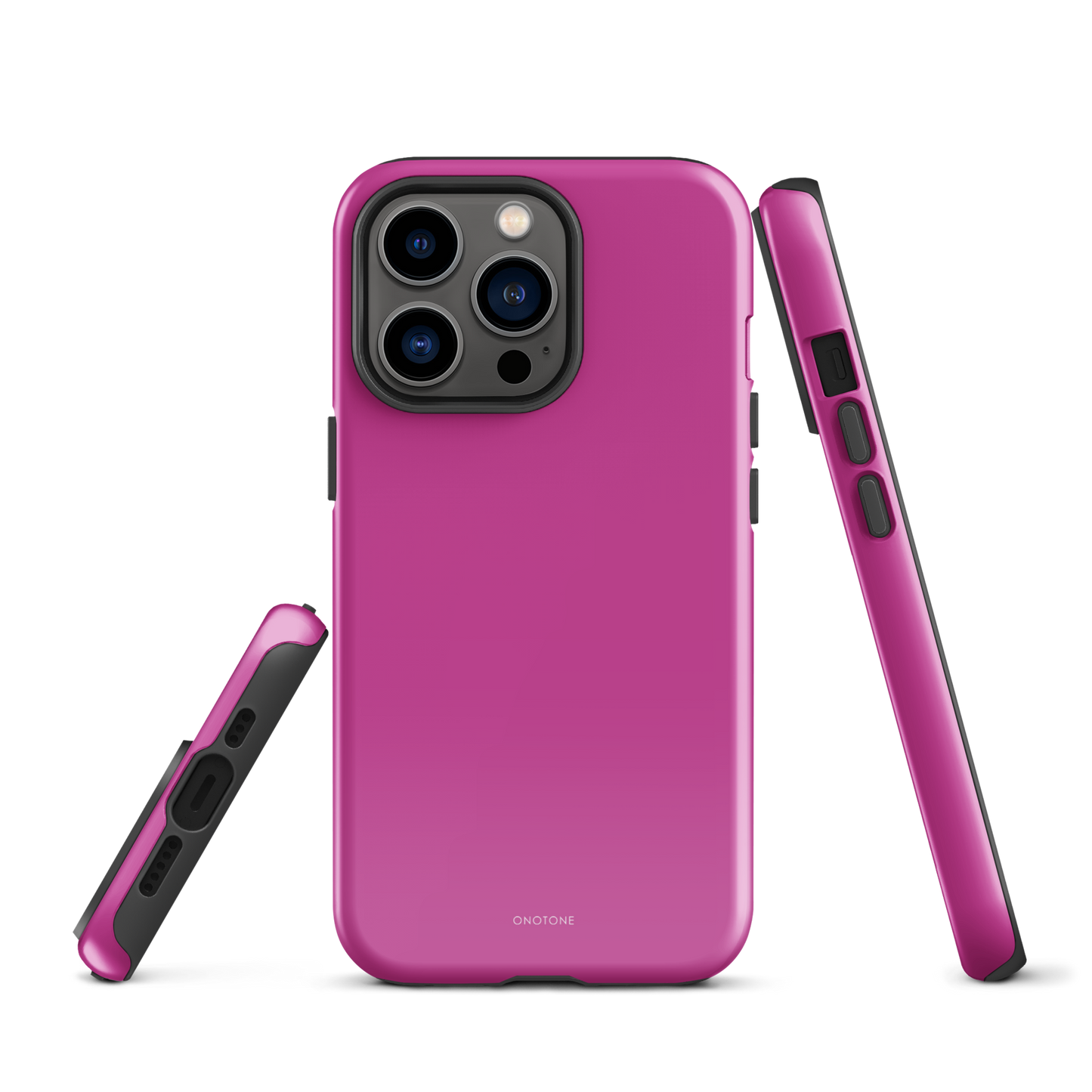 Solid Color pink iPhone® Case - Pantone® 240