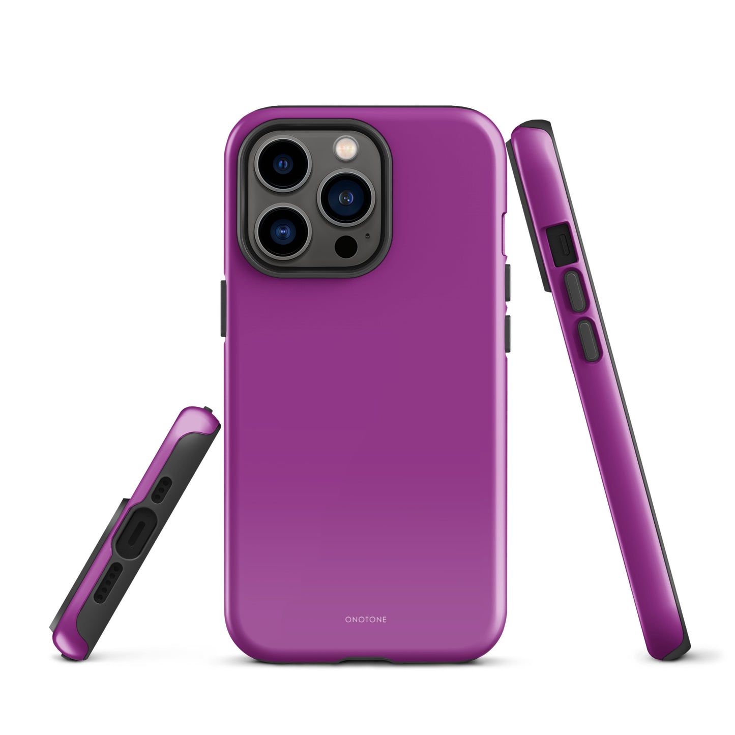 Solid Color purple iPhone® Case - Pantone® 254