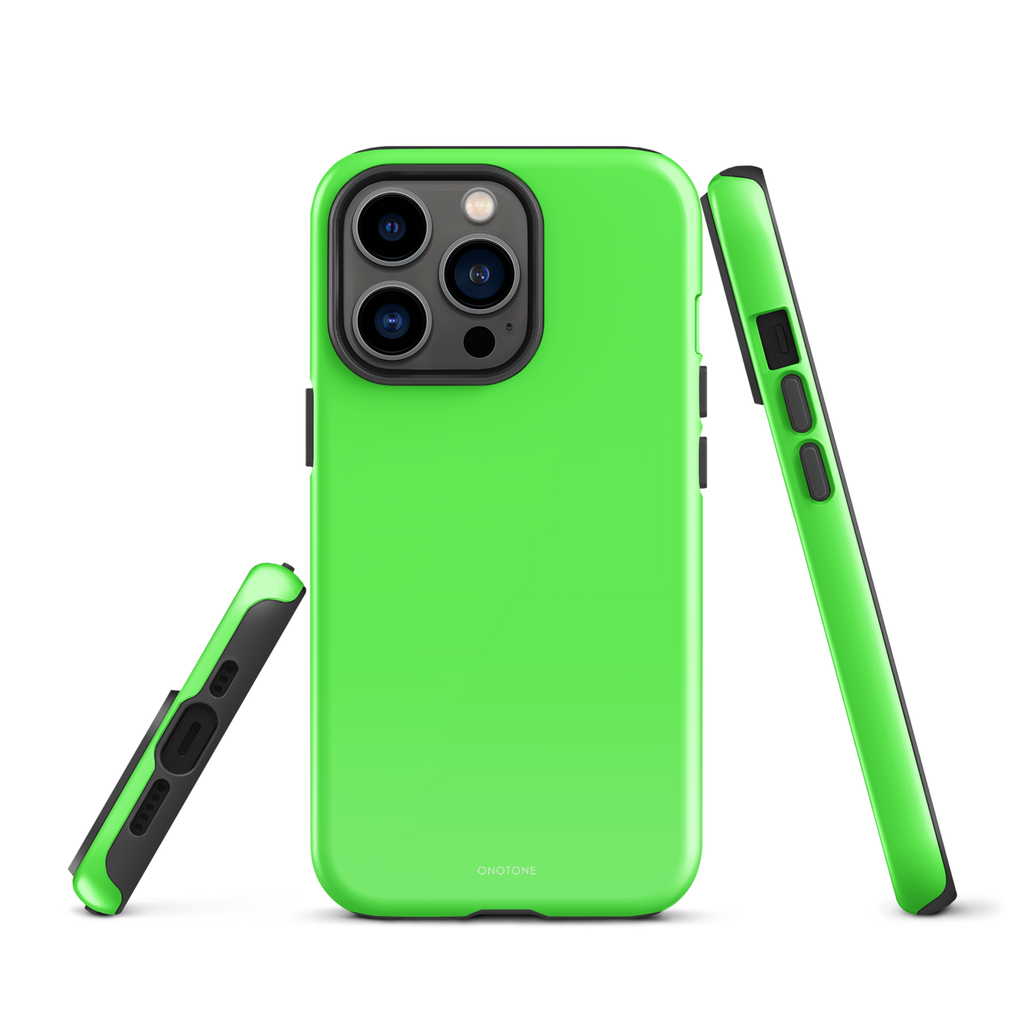 Neon Green iPhone Case - Pantone Green Gecko