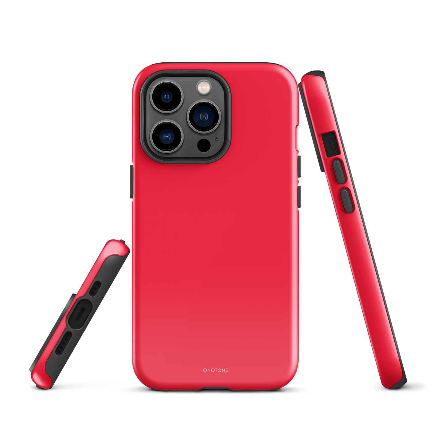 Neon Red iPhone Case