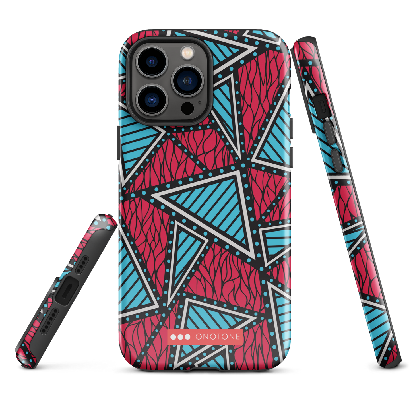 African fabric pattern iPhone® Case multi color