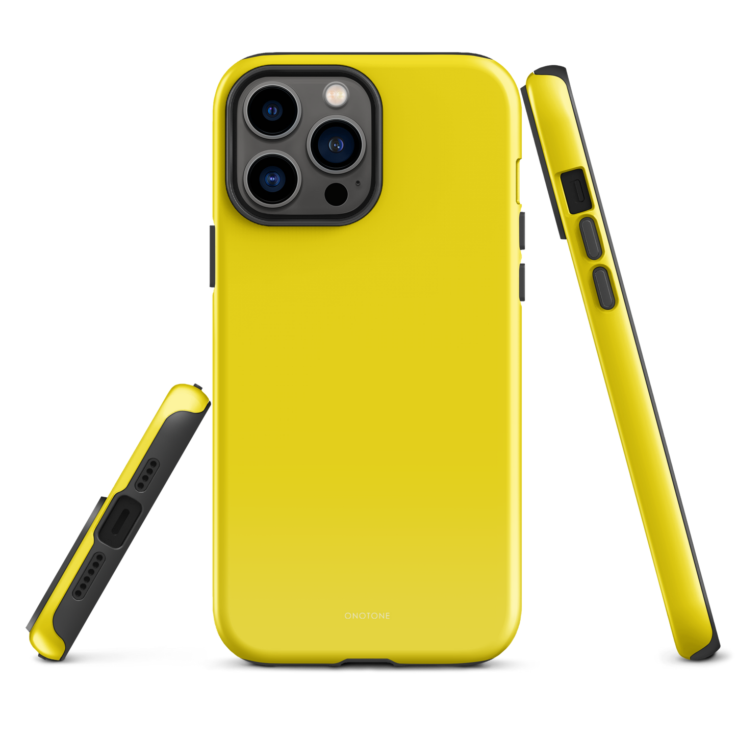 Solid Color yellow iPhone® Case - Pantone® 102