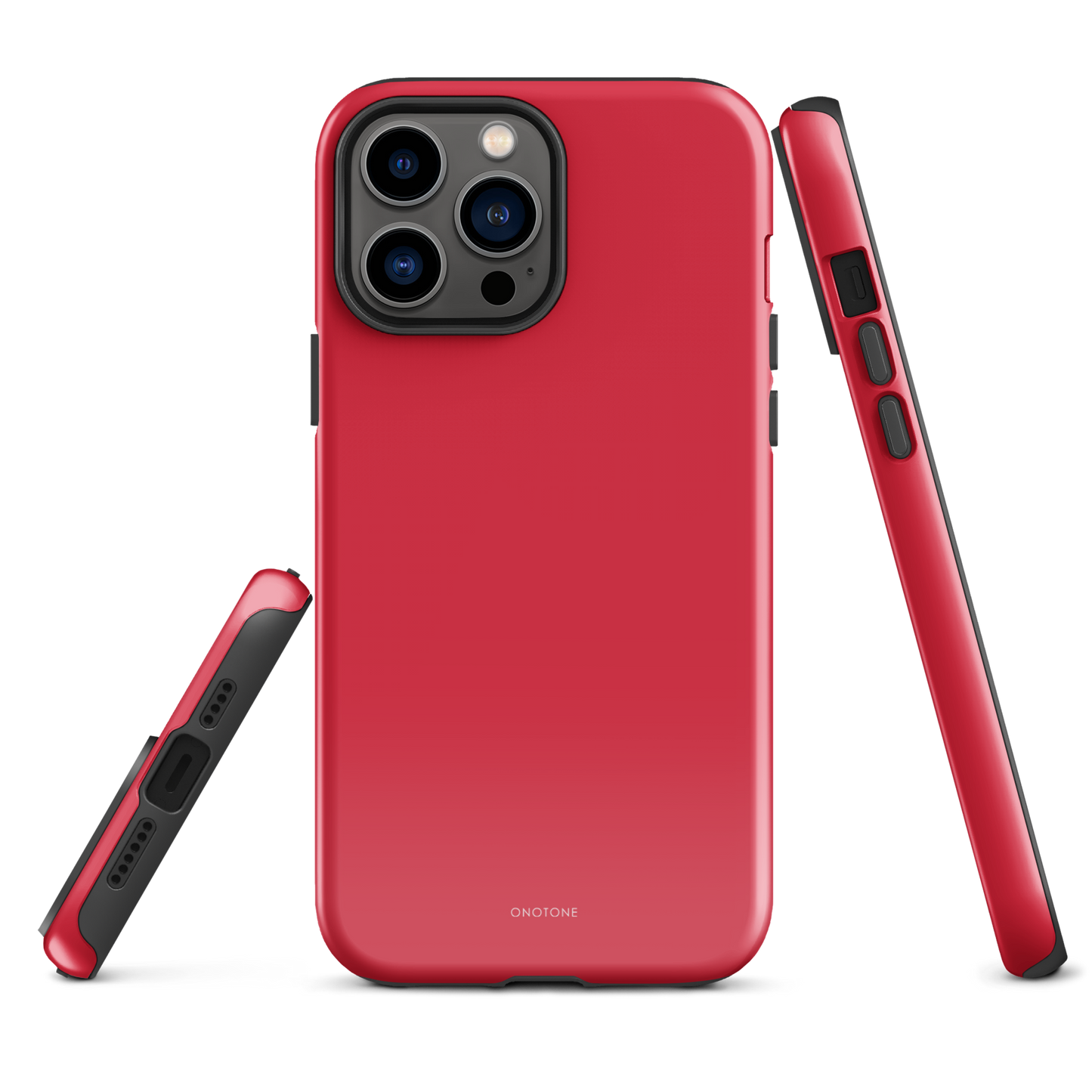 Solid Color red iPhone® Case - Pantone® 199