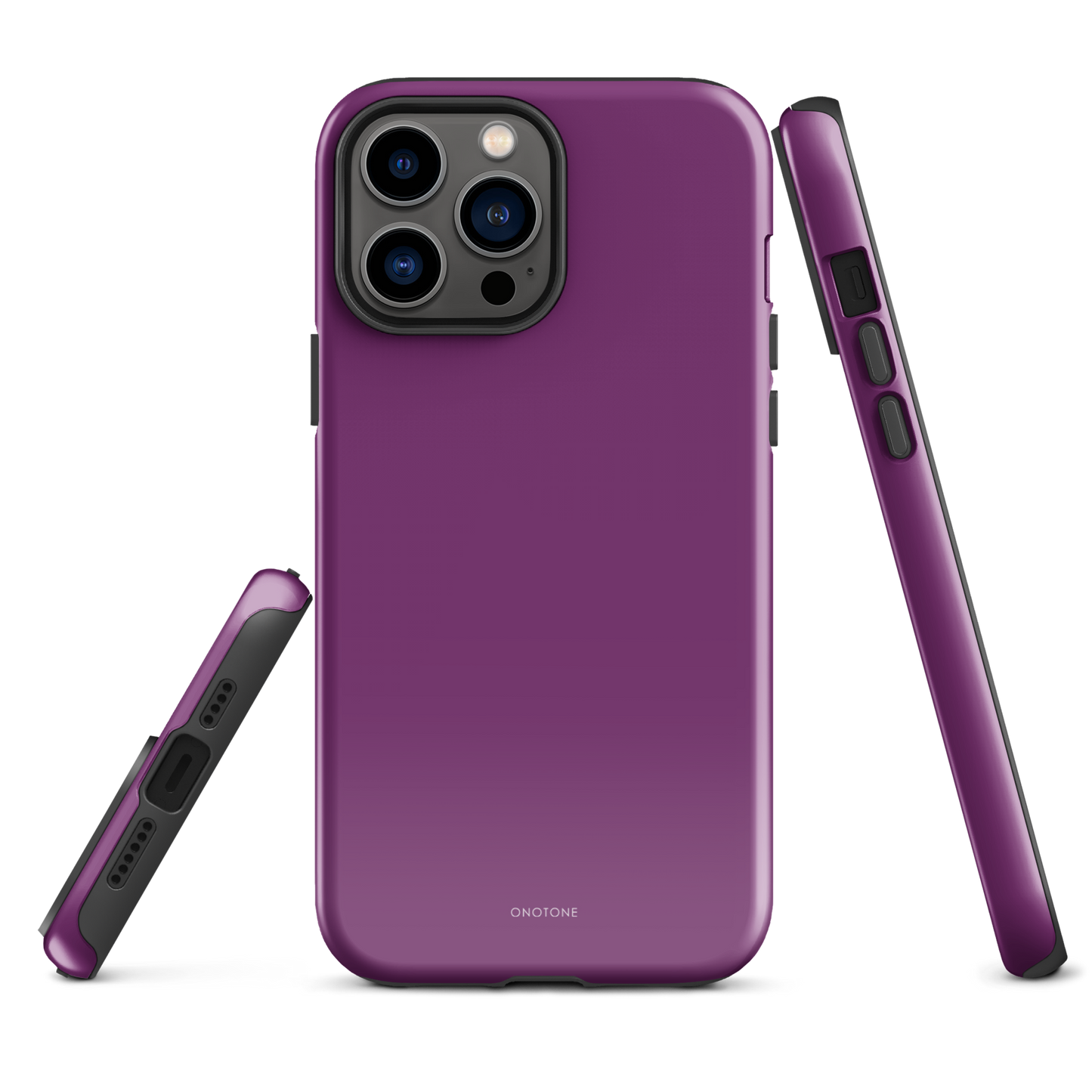 Solid Color purple iPhone® Case - Pantone® 255