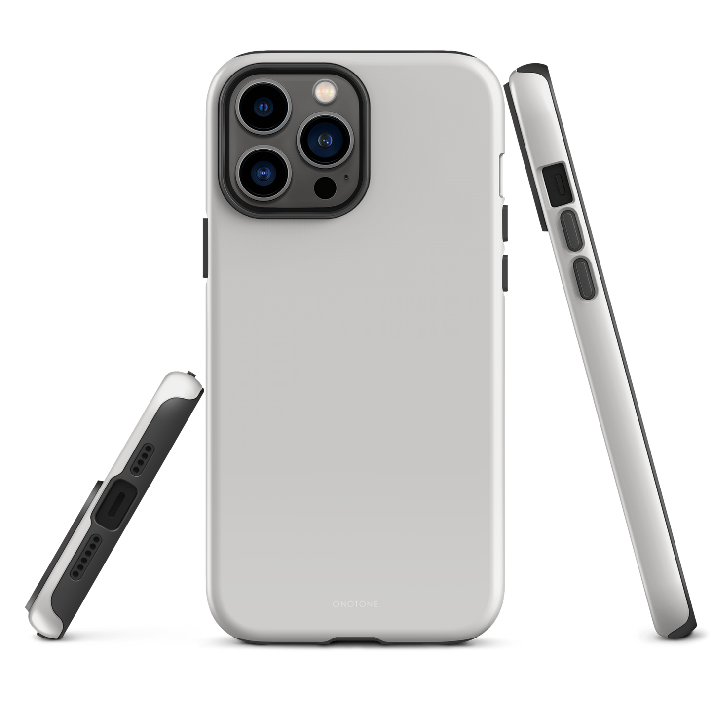 GRAY MINIMALIST IPHONE® CASE - PANTONE® COOL GRAY 1