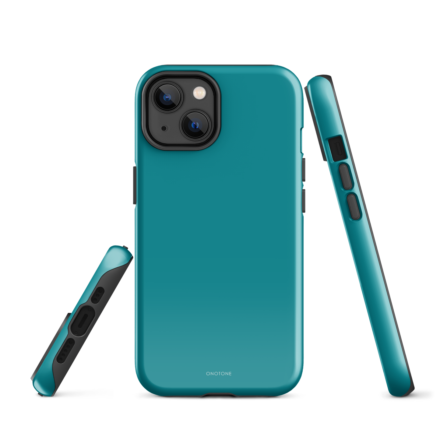 Solid Color teal iPhone® Case - Pantone® 321