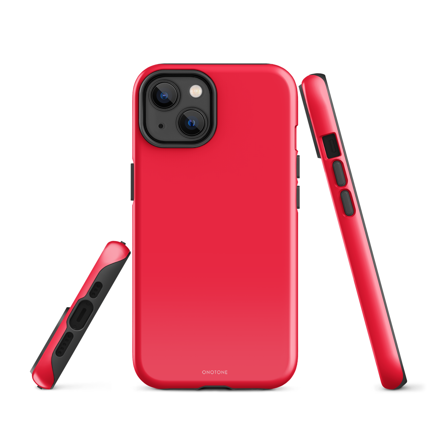 Neon Red iPhone Case