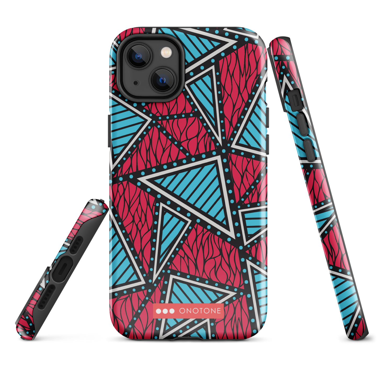 African fabric pattern iPhone® Case multi color