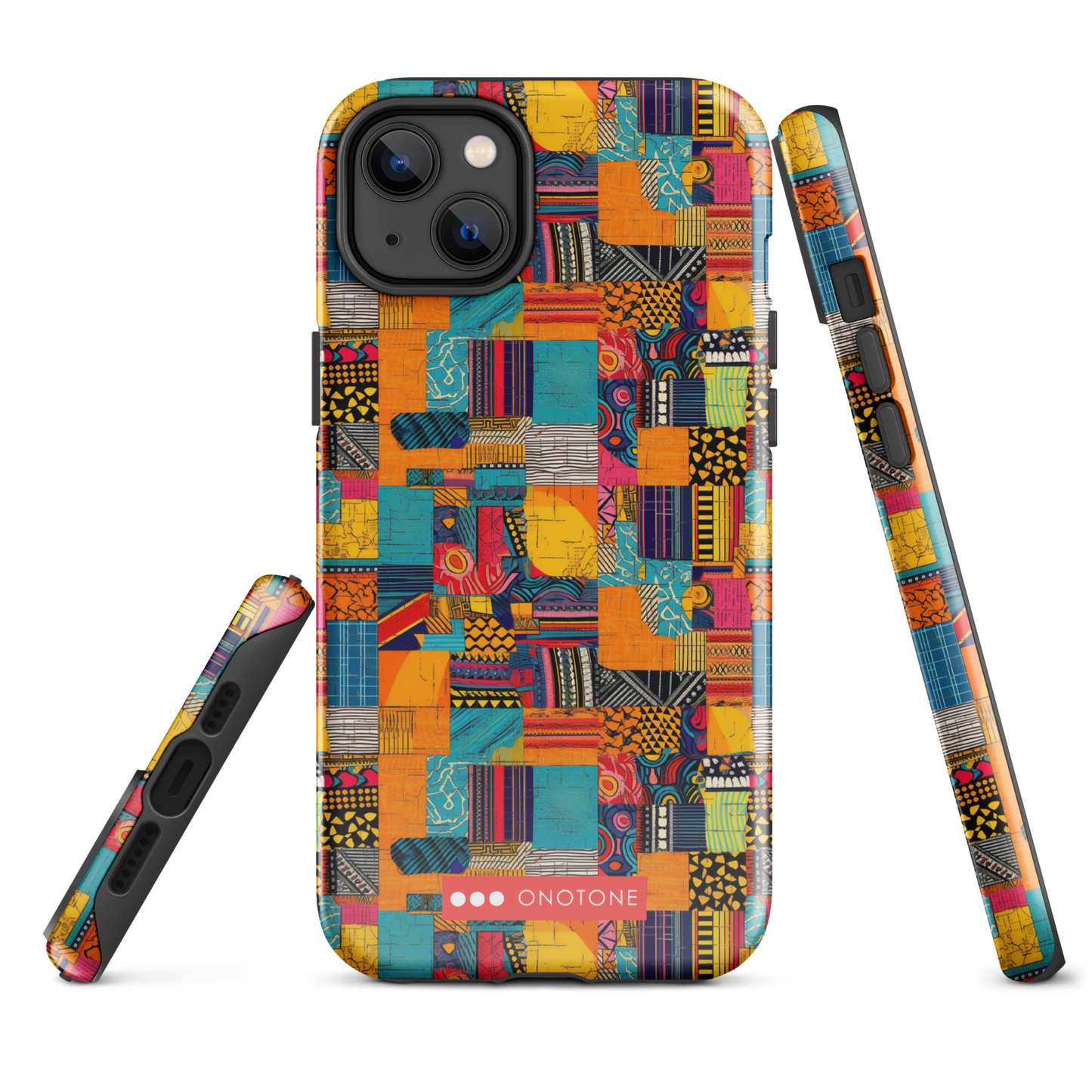 African fabric pattern iPhone® Case multi color