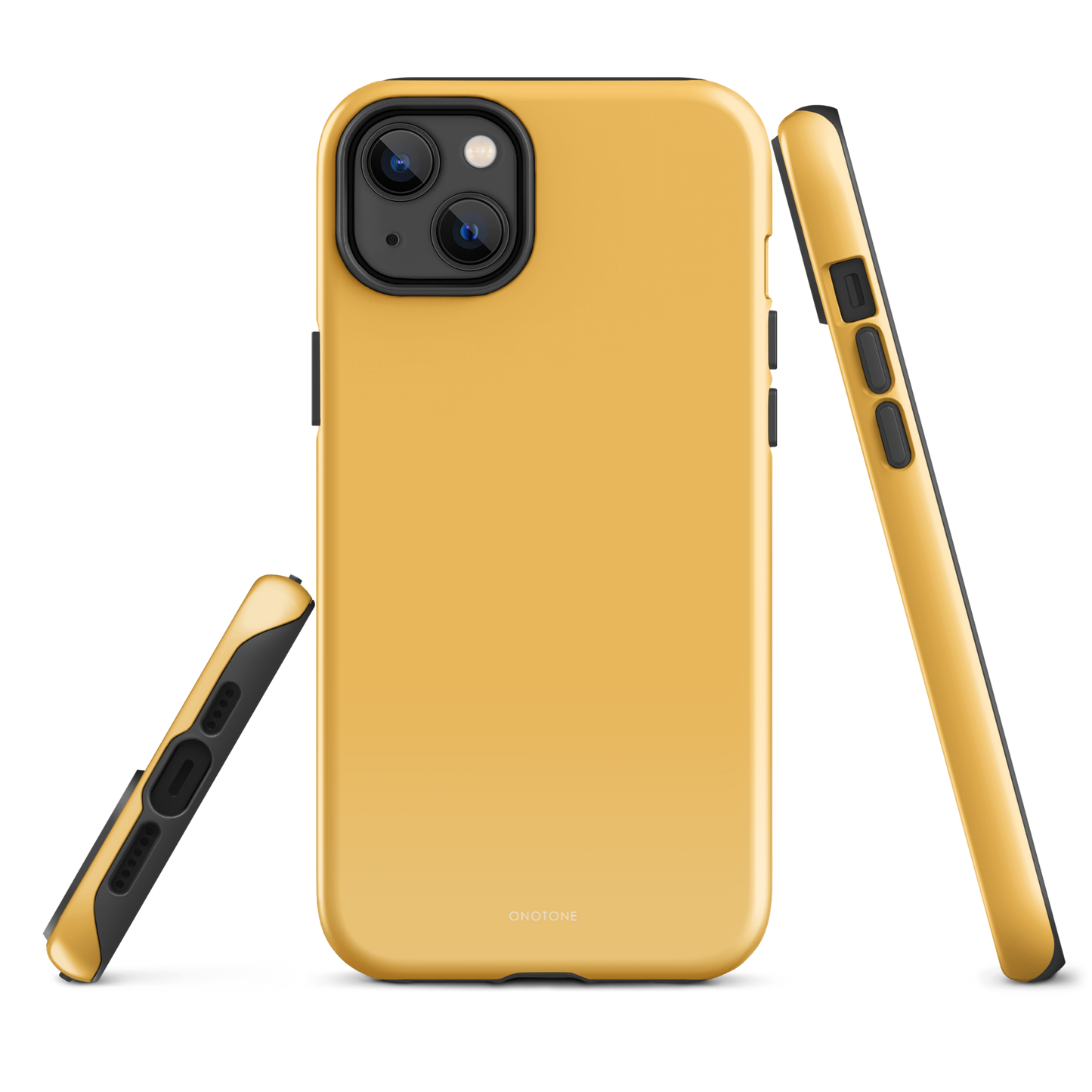 Dual Layer yellow iPhone® Case - Pantone® 135