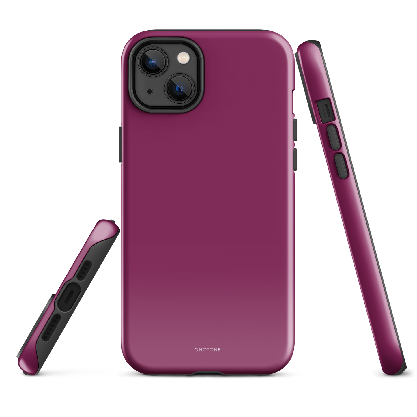 Solid Color purple iPhone® Case - Pantone® 235