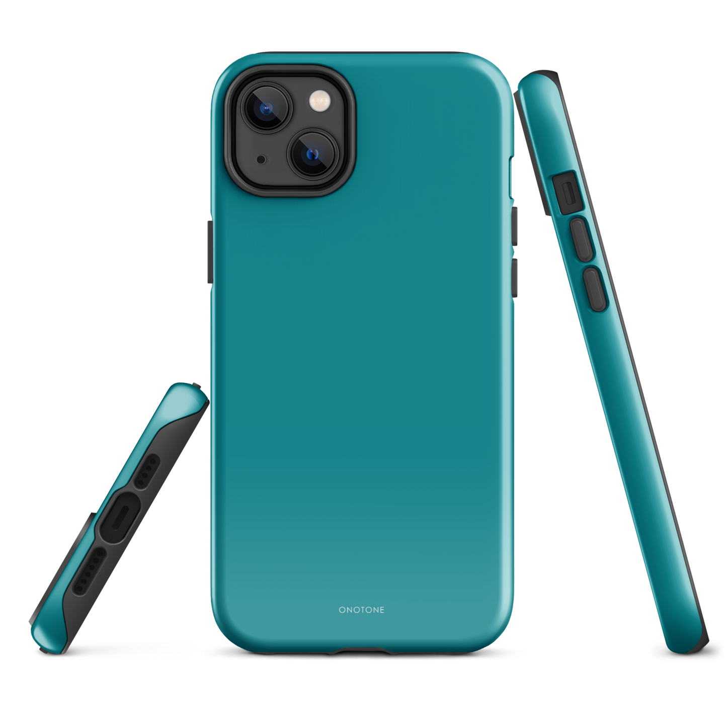 Solid Color teal iPhone® Case - Pantone® 321