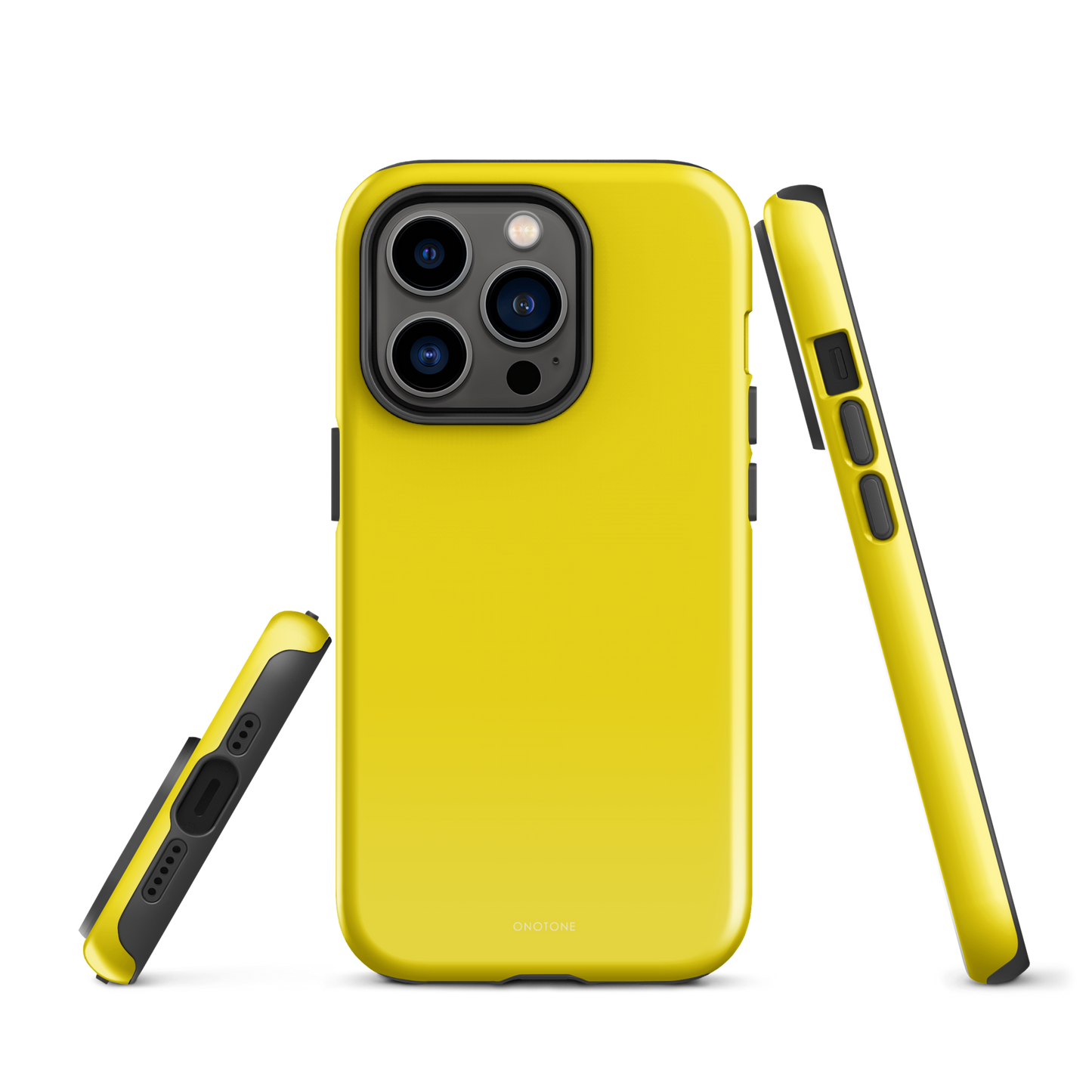 Solid Color yellow iPhone® Case - Pantone® 102