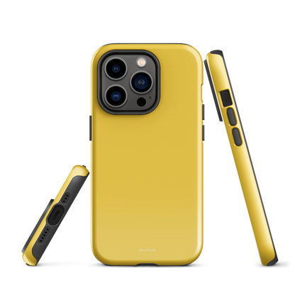 Solid Color Yellow iPhone® Case - Pantone® 129