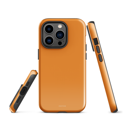 Solid Color orange iPhone® Case - Pantone® 144