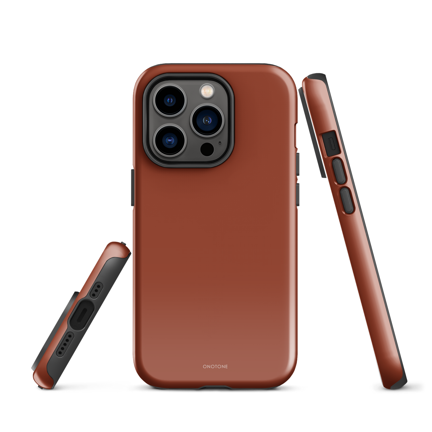 Solid Color brown iPhone® Case - Pantone® 174