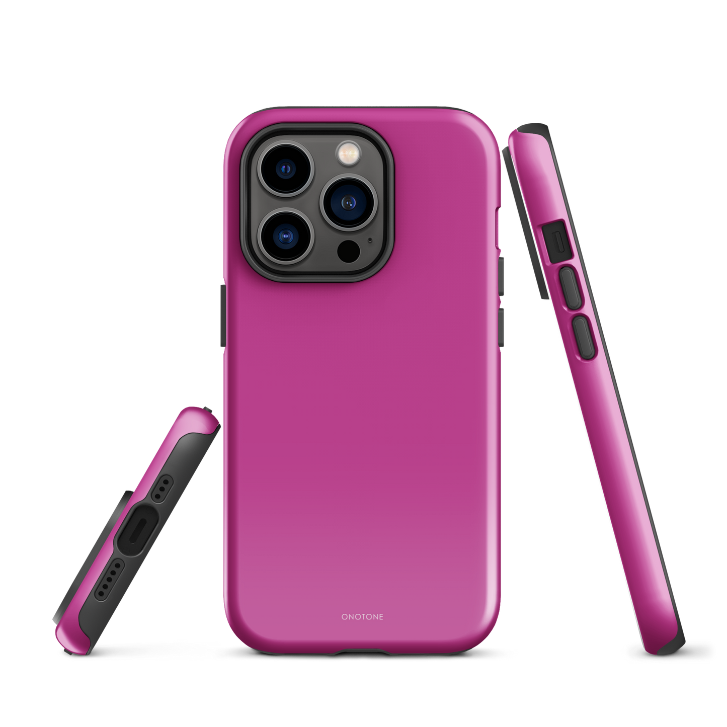 Solid Color pink iPhone® Case - Pantone® 240