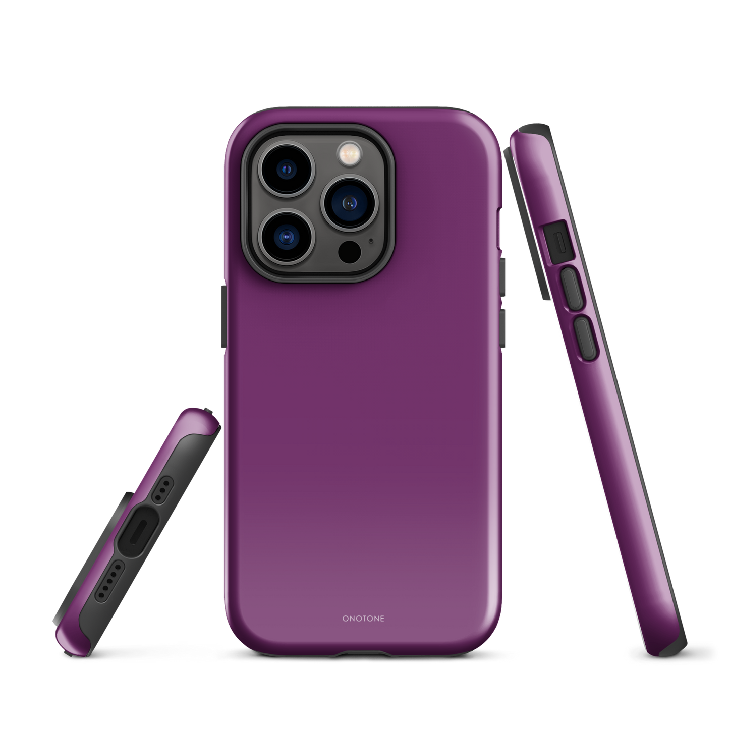 Solid Color purple iPhone® Case - Pantone® 255