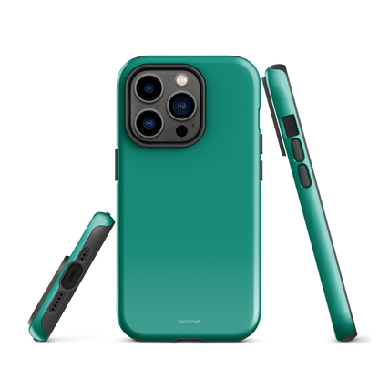 Solid Color green iPhone® Case - Pantone® 334