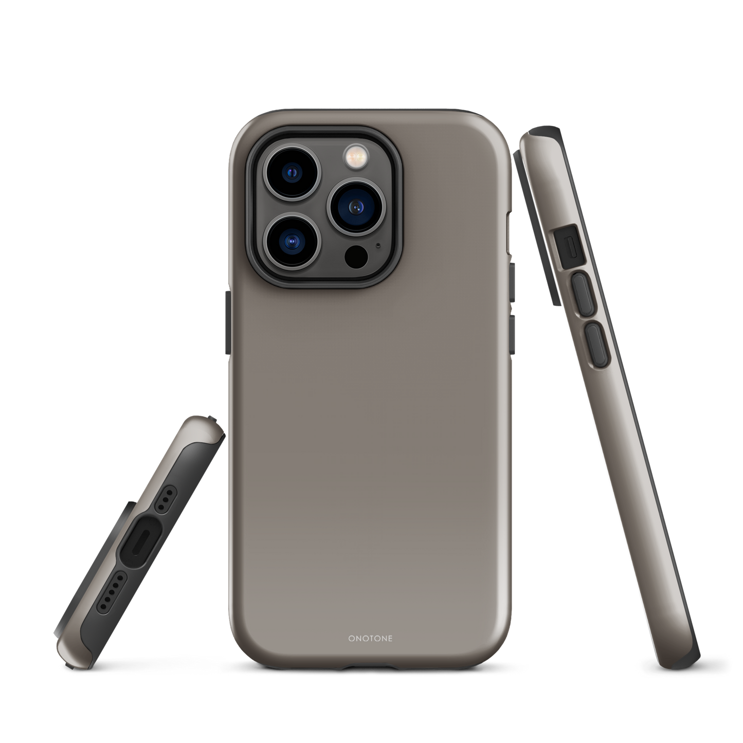 DARK GRAY MINIMALIST IPHONE® CASE - PANTONE® 403