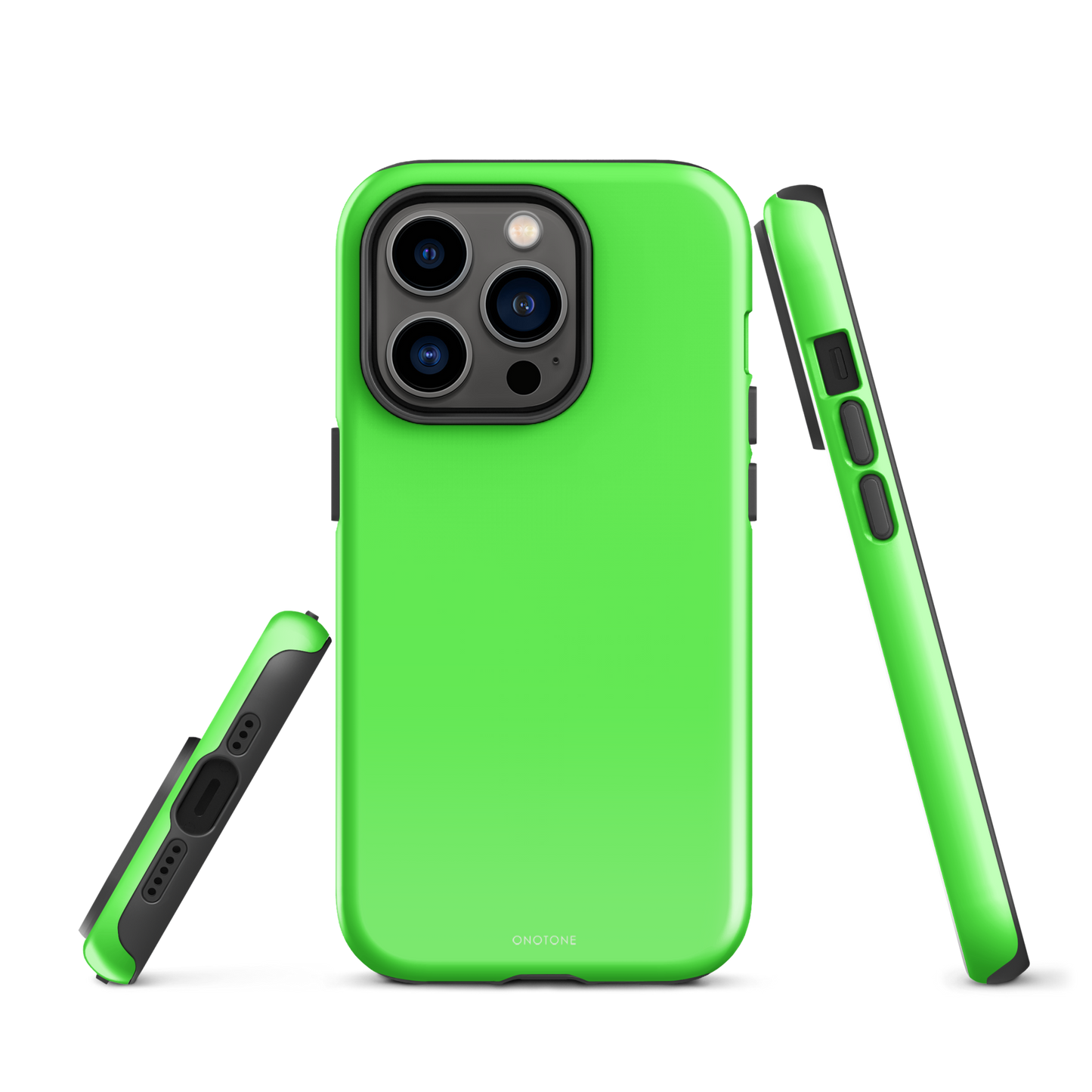 Neon Green iPhone Case - Pantone Green Gecko