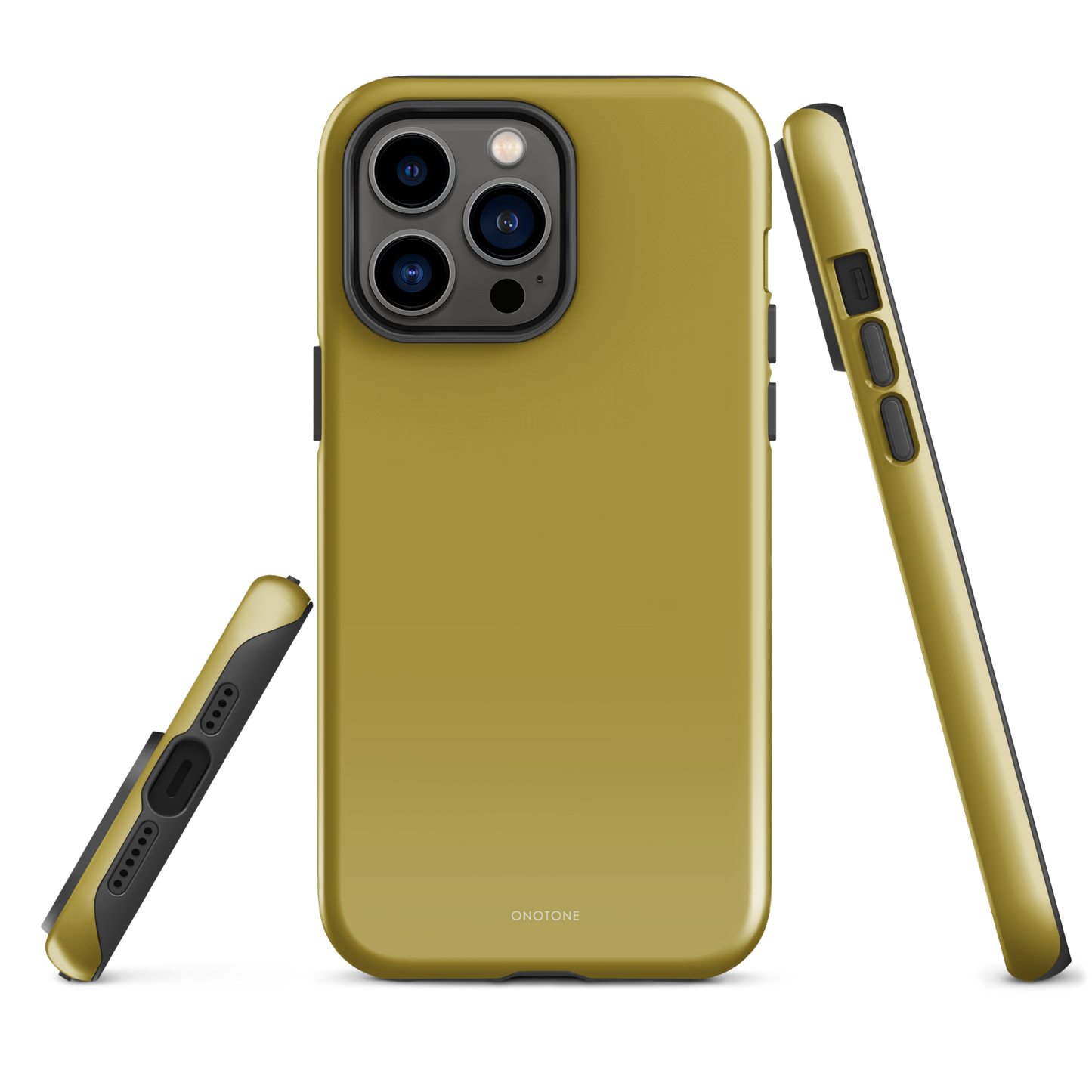 Solid Color yellow iPhone® Case - Pantone® 104