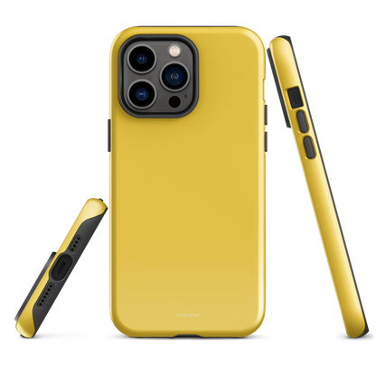 Solid Color Yellow iPhone® Case - Pantone® 129