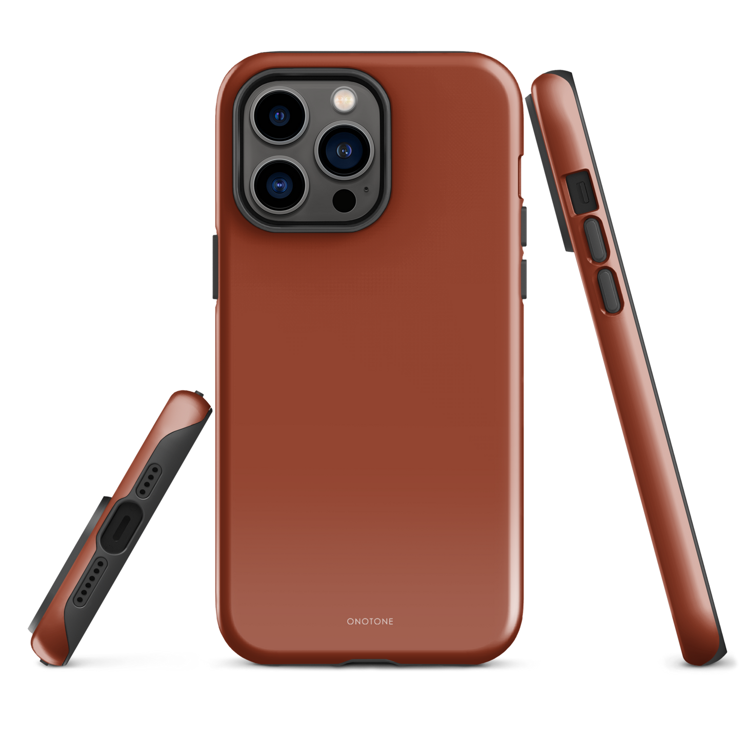 Solid Color brown iPhone® Case - Pantone® 174