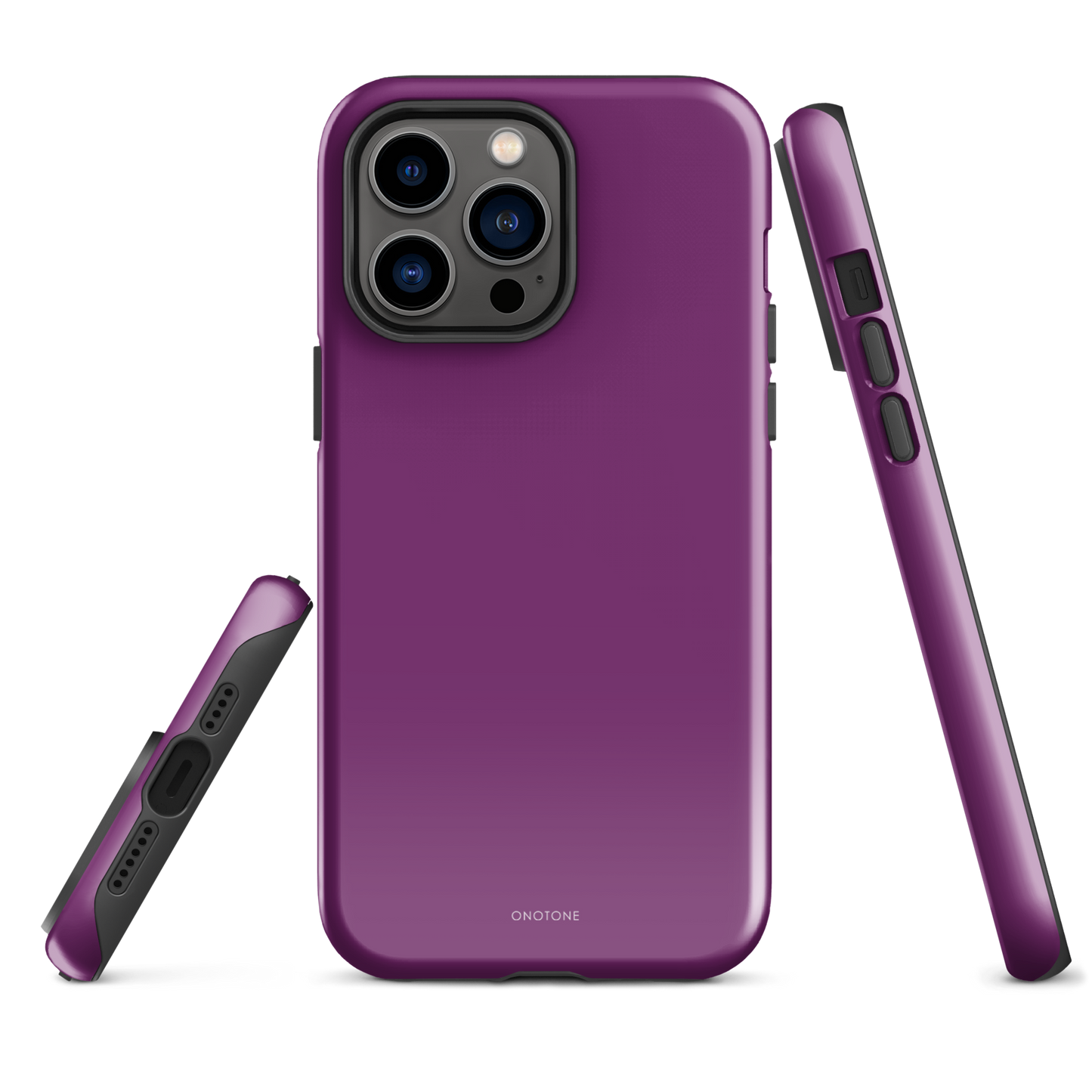 Solid Color purple iPhone® Case - Pantone® 255