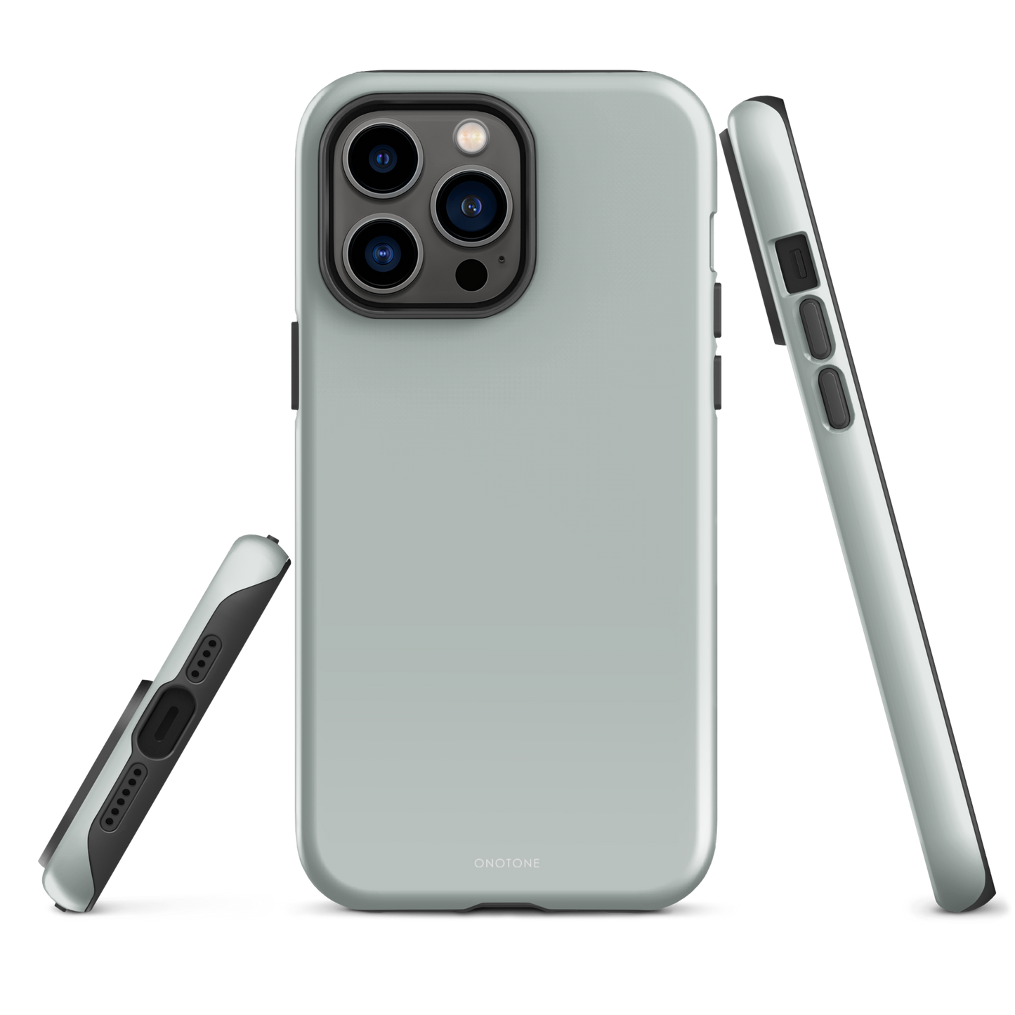 GRAY MINIMALIST IPHONE® CASE - PANTONE® 441