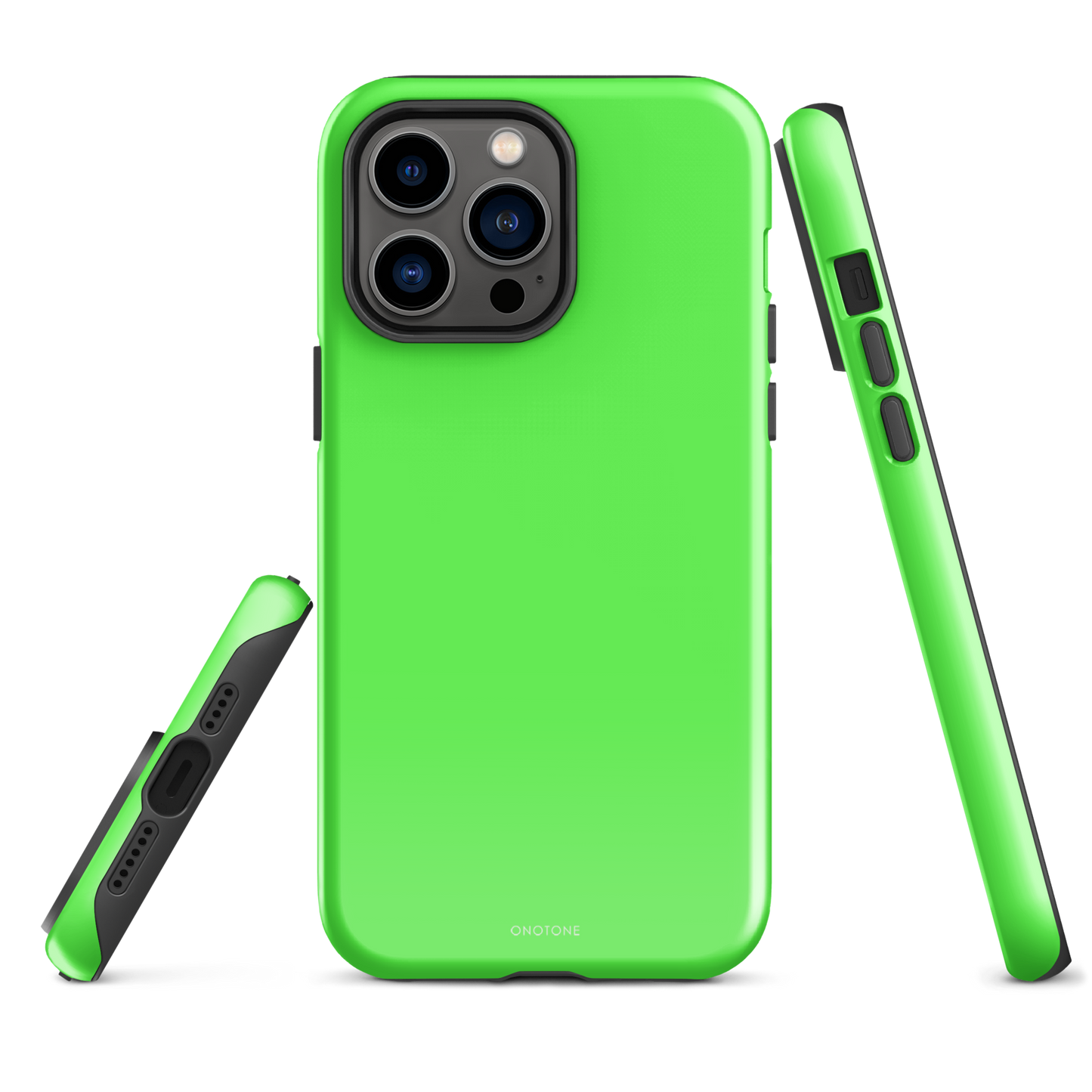 Neon Green iPhone Case - Pantone Green Gecko