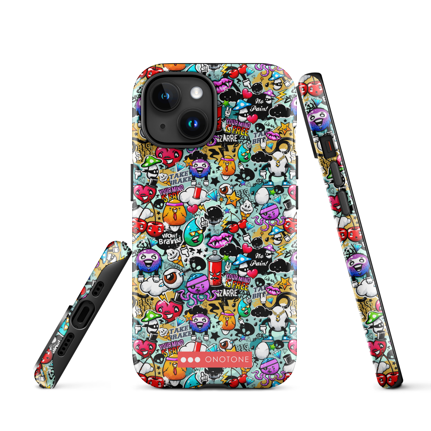 Dual Layer iPhone® Case with Street Art