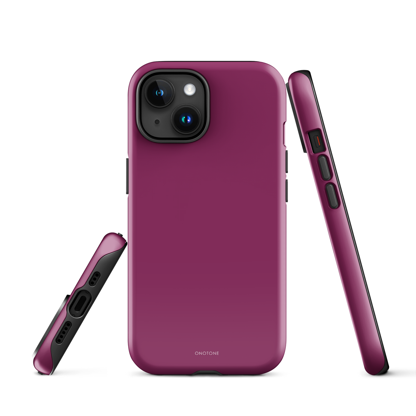 Solid Color purple iPhone® Case - Pantone® 235