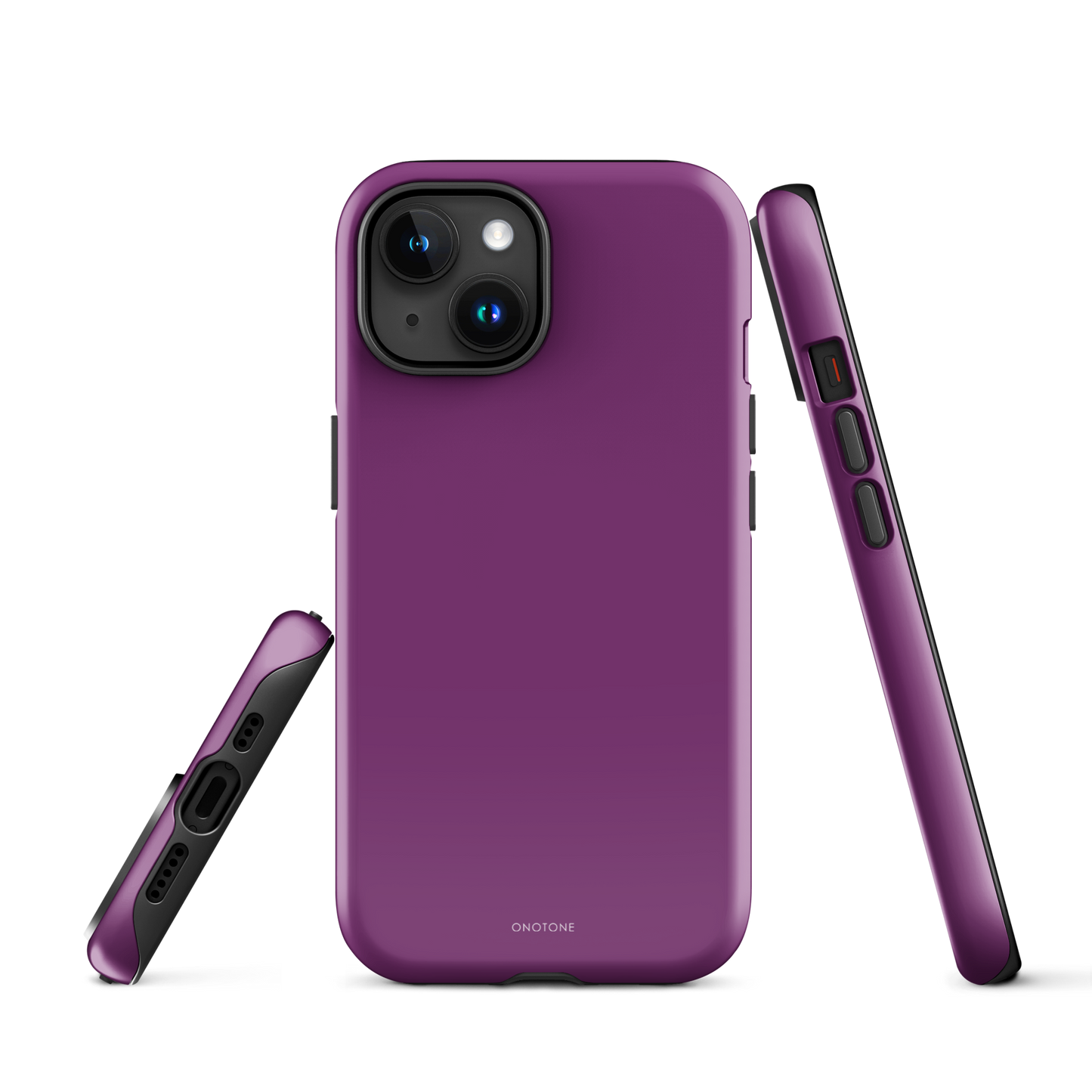 Solid Color purple iPhone® Case - Pantone® 255