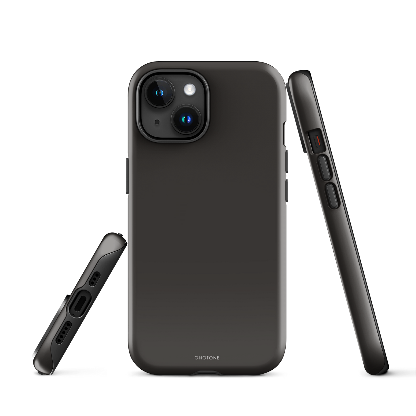 BLACK MINIMALIST IPHONE® CASE - PANTONE® BLACK