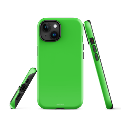 Neon Green iPhone Case - Pantone 802