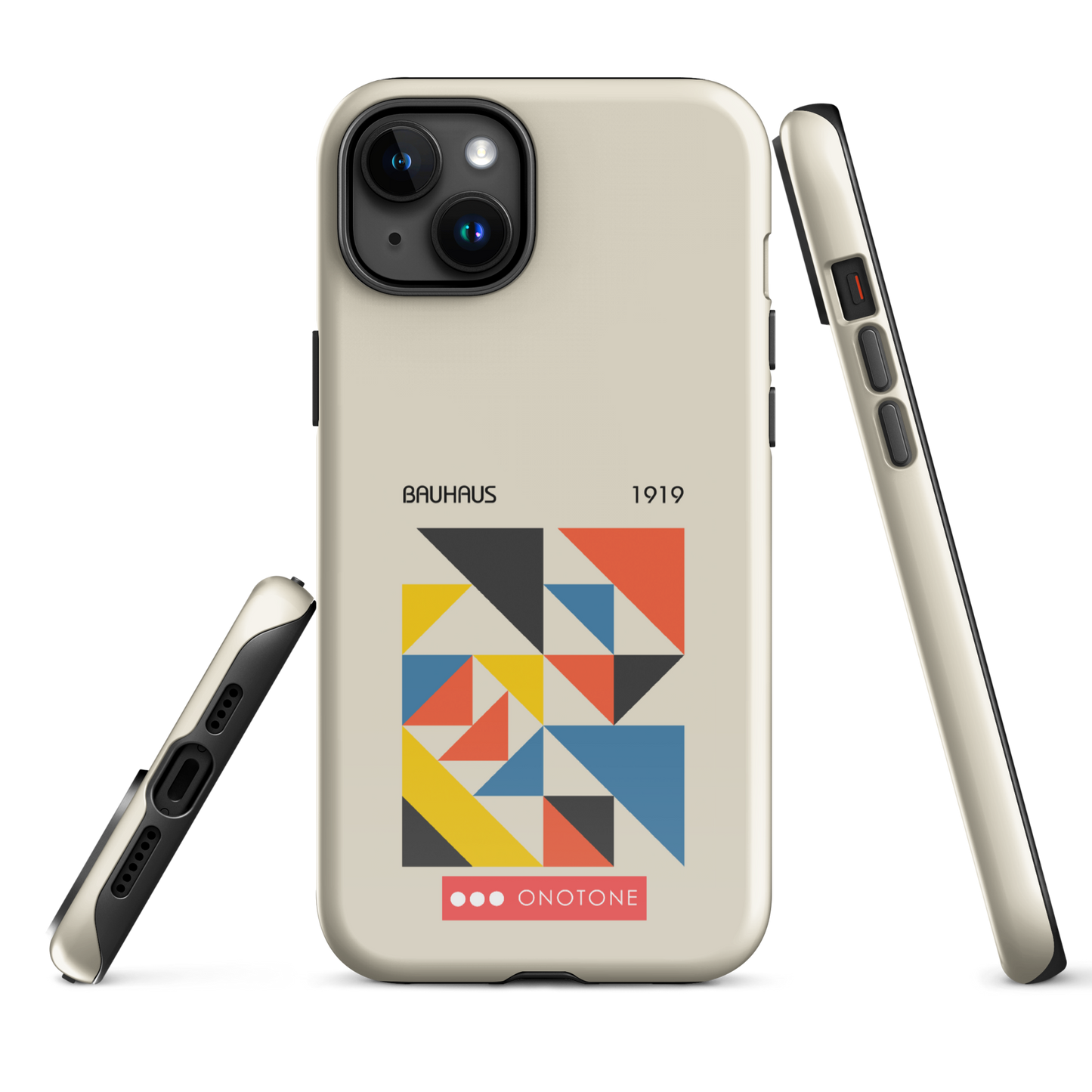 Dual Layer Bauhaus modern iPhone® Case