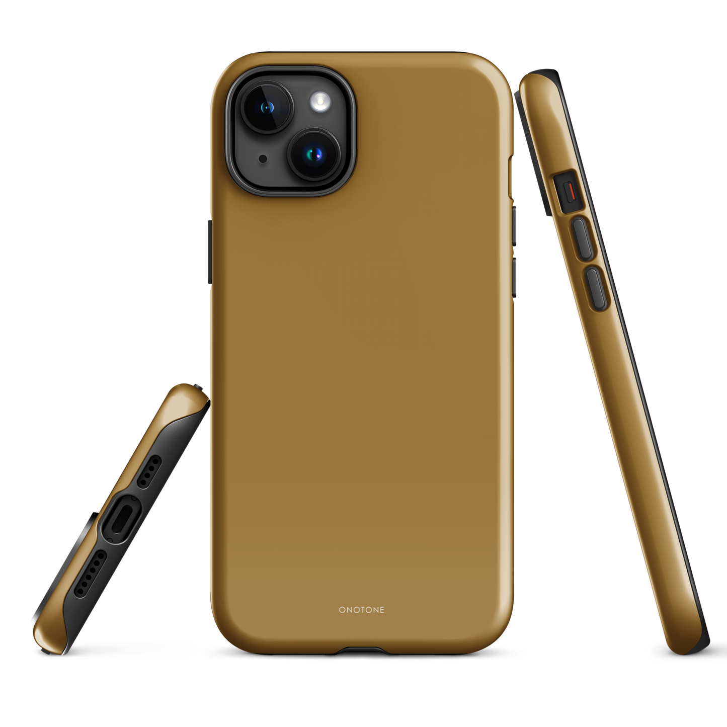 Solid Color brown iPhone® Case - Pantone® 132