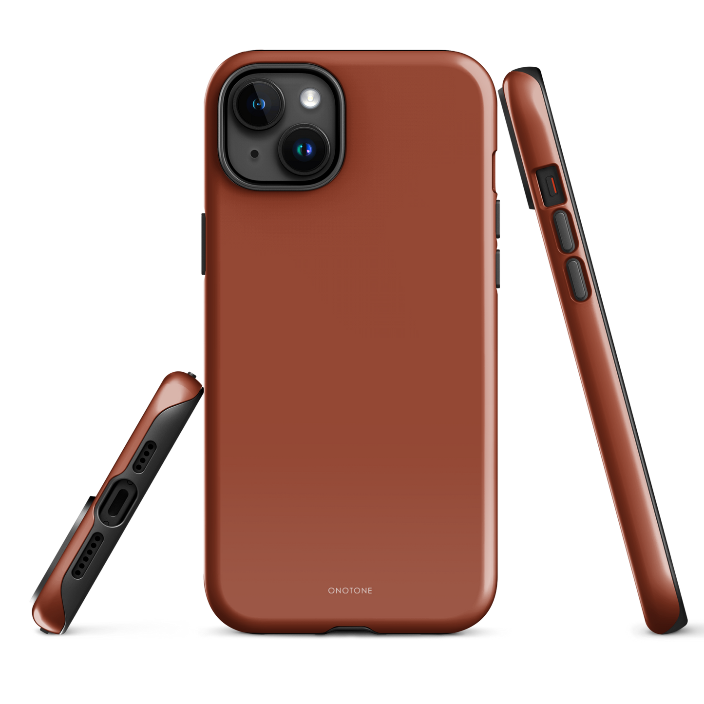 Solid Color brown iPhone® Case - Pantone® 174