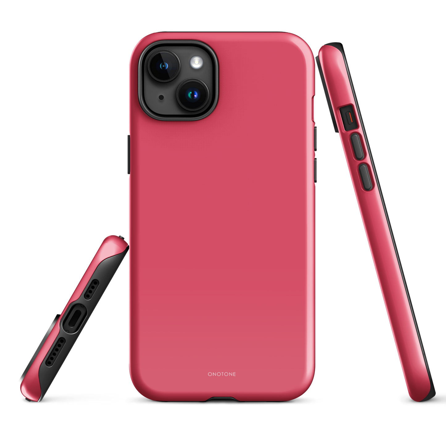 Solid Color red iPhone® Case - Pantone® 198