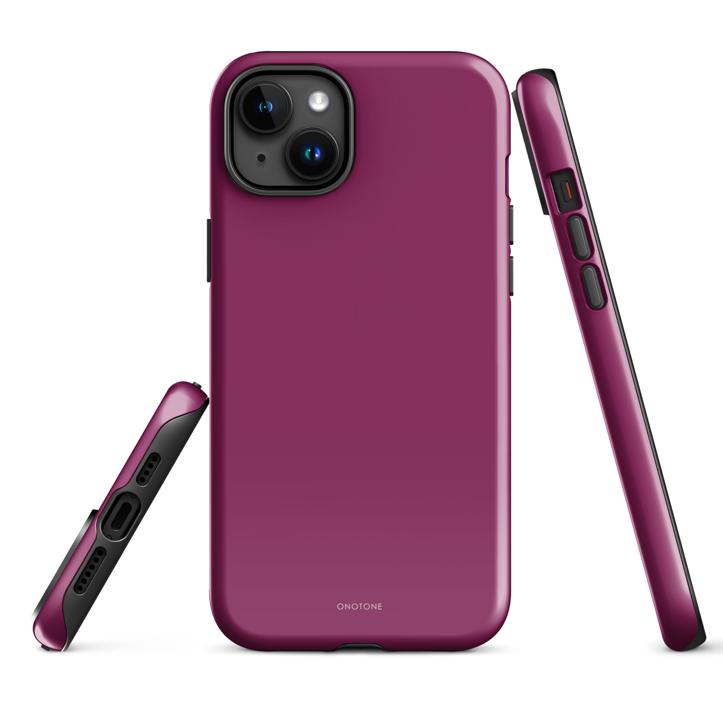 Solid Color purple iPhone® Case - Pantone® 235