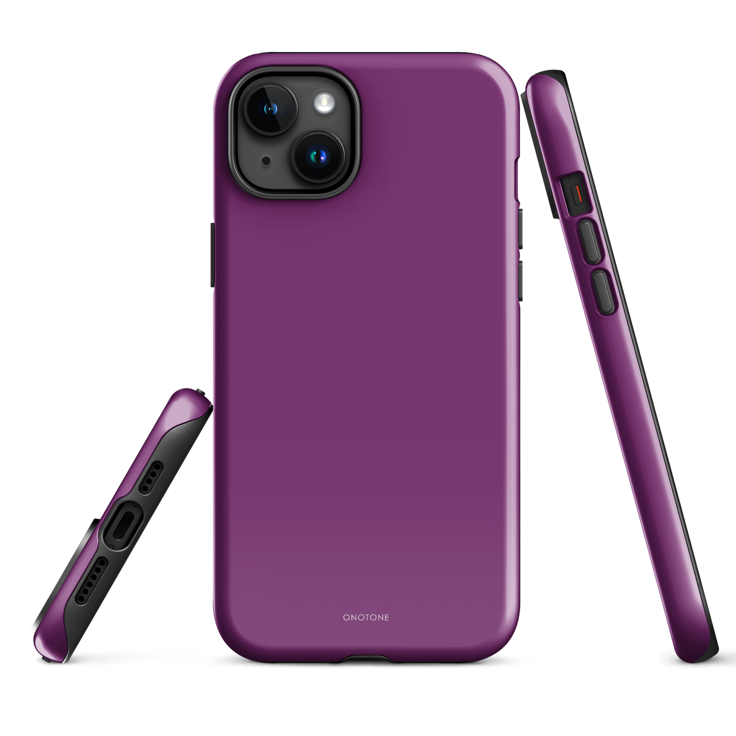 Solid Color purple iPhone® Case - Pantone® 255